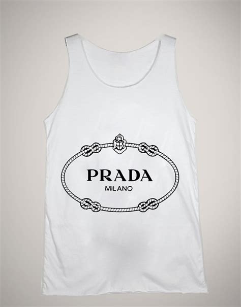 prada mens tank top